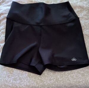 ALO Yoga Women's Classic Black Athletic Shorts